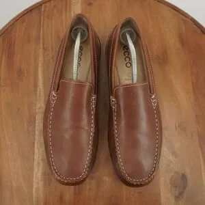 Ecco | Shoes | Ecco Mens Driving Moc 2 Loafers Shoes Slip On  display picture 2